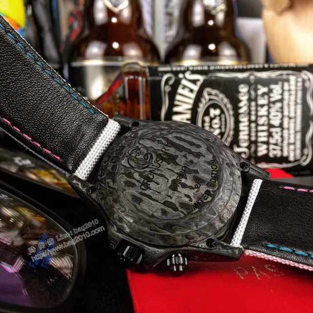 勞力士複刻手錶 Rolex迪通拿系列男表 WWF Factory新品推薦 碳纖花紋Rolex高端男士腕表  gjs2310
